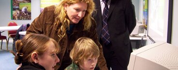 Children at a Computer